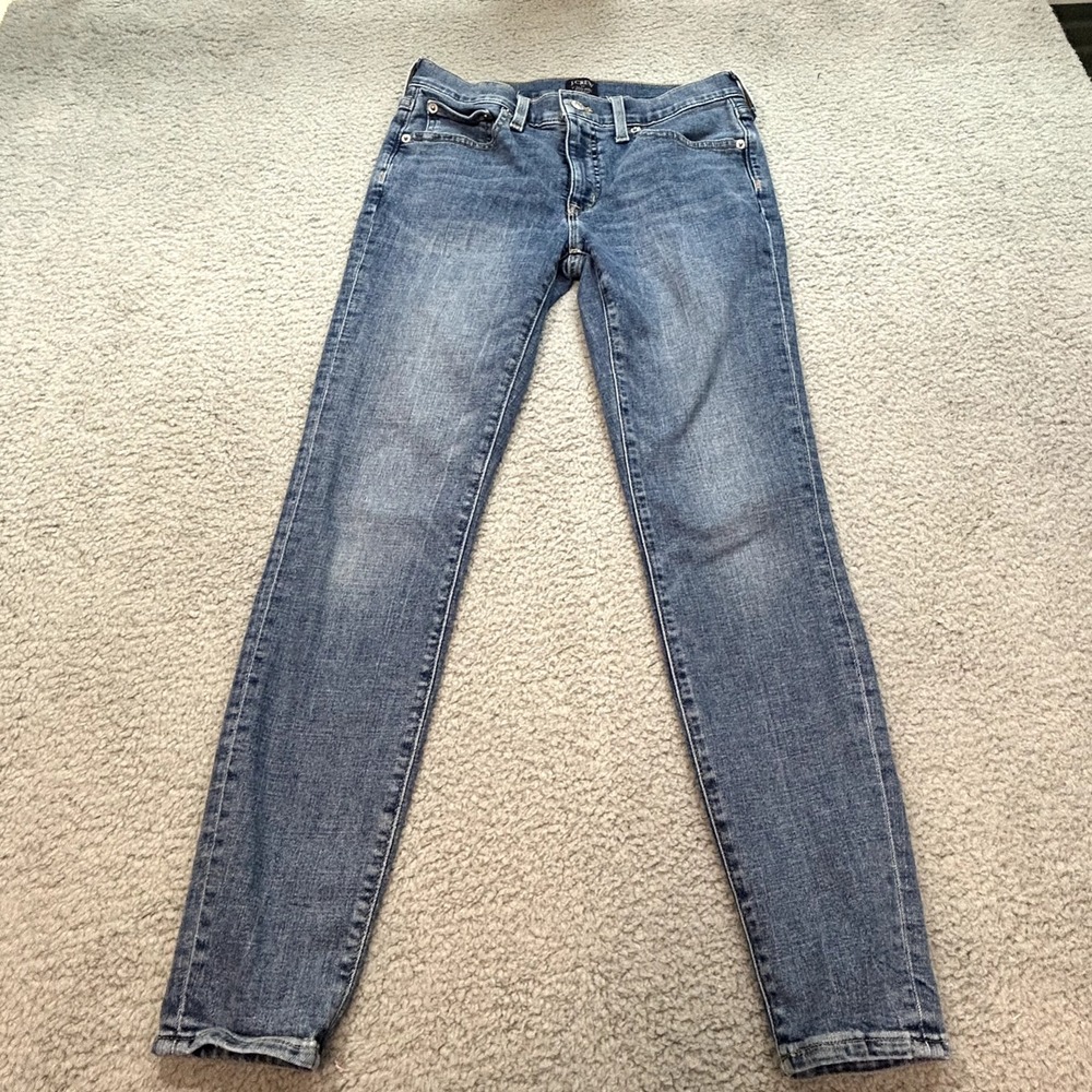 J. Crew Jeans Women's 27 Denim  8" Mid-Rise  Skinny Signature